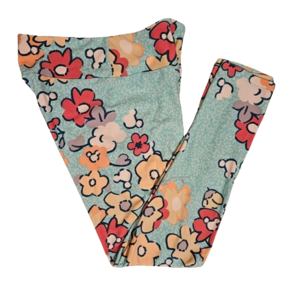 NWOT Lularoe Disney Mickey Mouse Shirt Size Small & Leggings Size OS Match Set - Picture 7 of 8